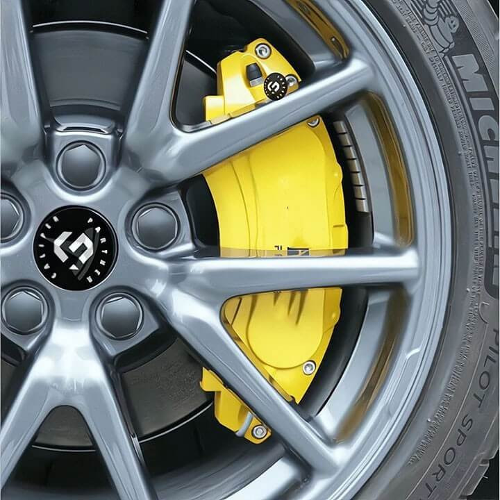 Osłony zacisków hamulcowych aluminiowe do BYD – zdjęcie 4