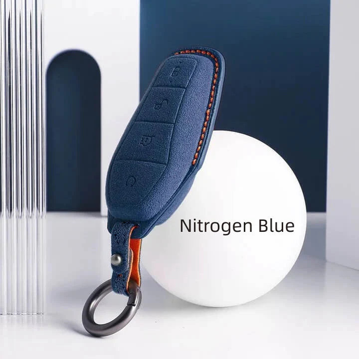 Etui na kluczyk z Alcantara® do BYD – zdjęcie 8