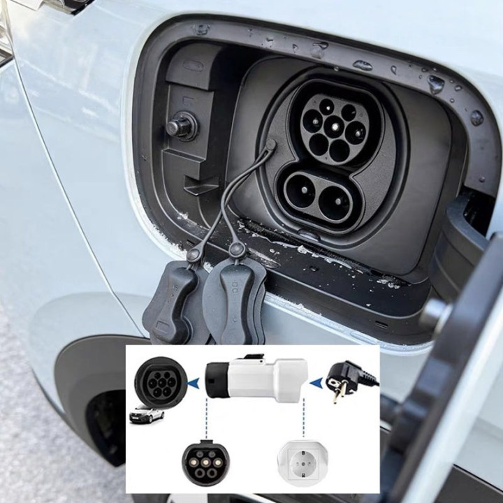 Adapter V2L Type 2 z gniazdem EU do BYD – zdjęcie 2