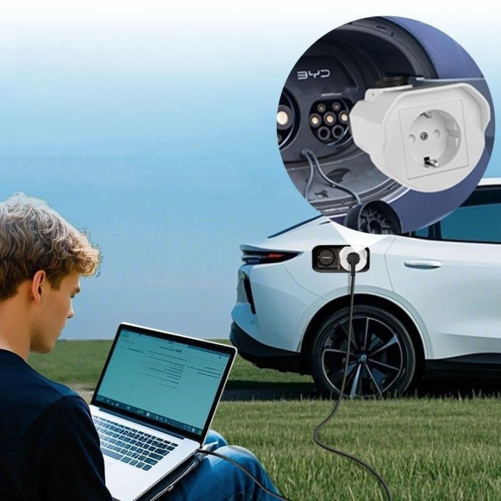 Adapter V2L Type 2 z gniazdem EU do BYD – zdjęcie 3