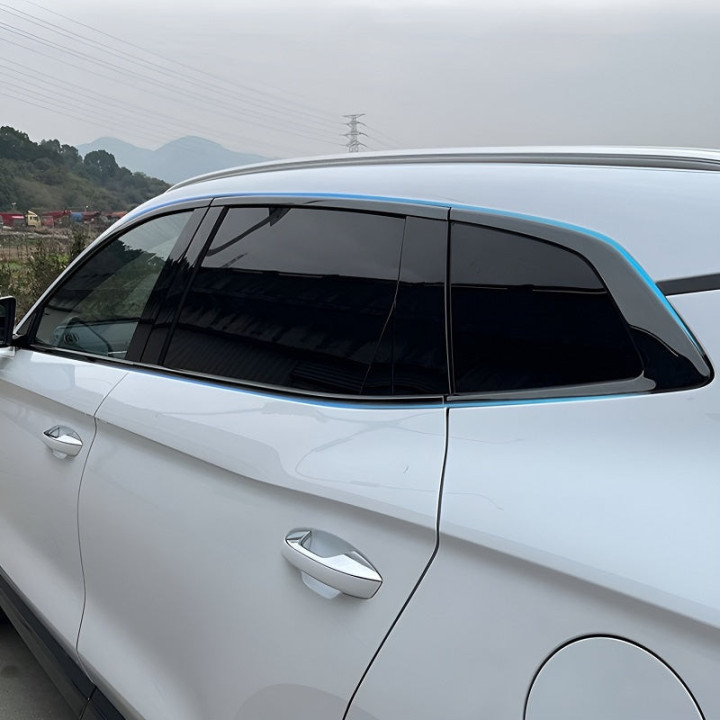 Listwy szyb bocznych czarny połysk do BYD Seal U – zdjęcie 2