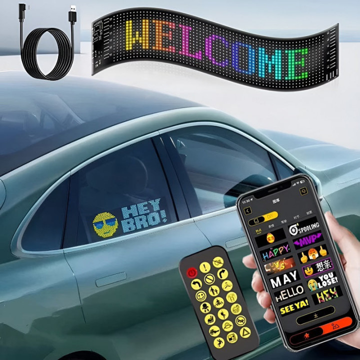 Elastyczny panel LED matrix do BYD – zdjęcie 2