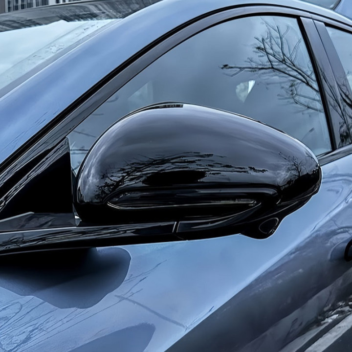 Nakładki lusterek w stylu carbon do BYD Sealion 7