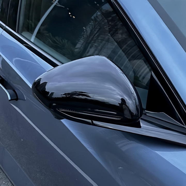 Nakładki lusterek w stylu carbon do BYD Sealion 7 – zdjęcie 3