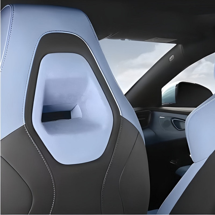 Nakładki na elementy foteli Alcantara® do BYD Seal – zdjęcie 3