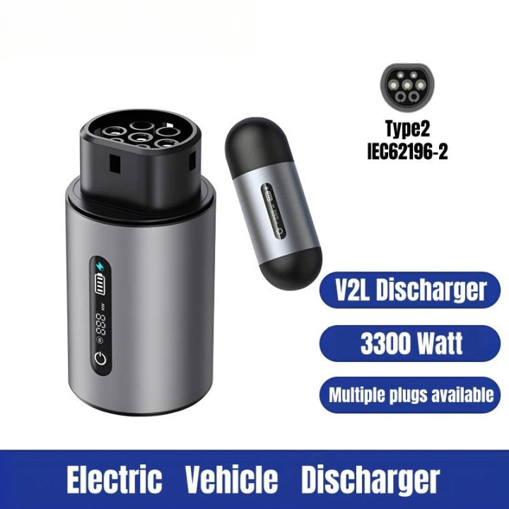 Adapter V2L Type 2 z gniazdem EU do BYD Atto 3, Seal U i innych – zdjęcie 6