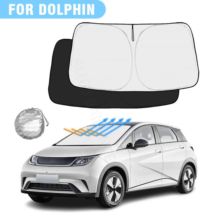 Osłona przeciwsłoneczna na szybę przednią do BYD Dolphin – zdjęcie 2