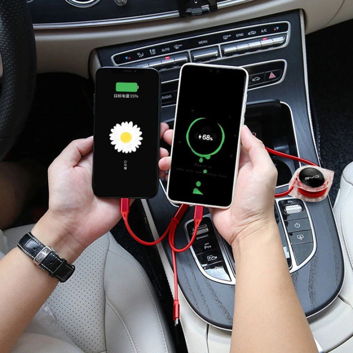 Kabel 3 w 1 zwijany do ładowania do BYD i Denza D9 – zdjęcie 9