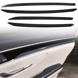 Listwy podłokietników drzwi carbon black do BYD Seal U