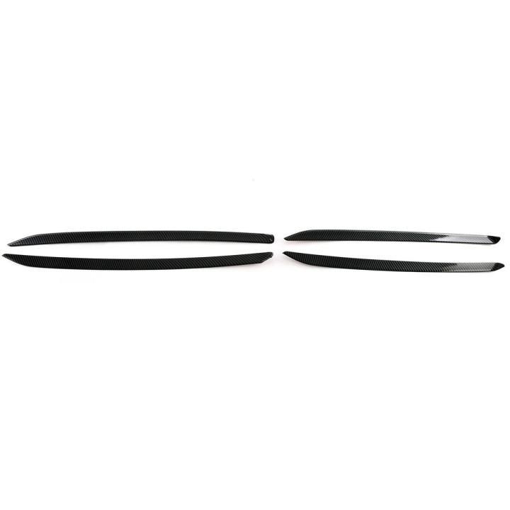 Listwy podłokietników drzwi carbon black do BYD Seal U – zdjęcie 4