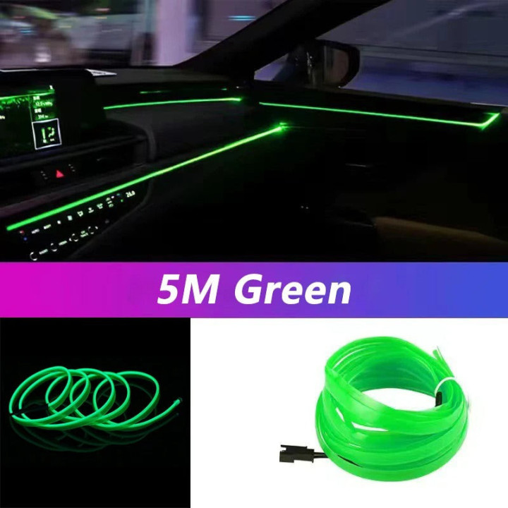 Listwa świetlna EL 5 m USB do BYD Atto 2/3, Dolphin, Seal – zdjęcie 3