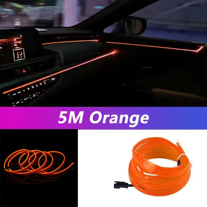 Listwa świetlna EL 5 m USB do BYD Atto 2/3, Dolphin, Seal – zdjęcie 7