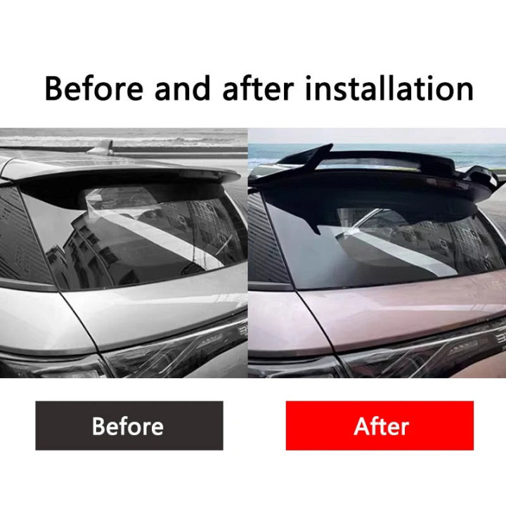 Tylny spoiler błyszczący czarny do BYD Dolphin – zdjęcie 9