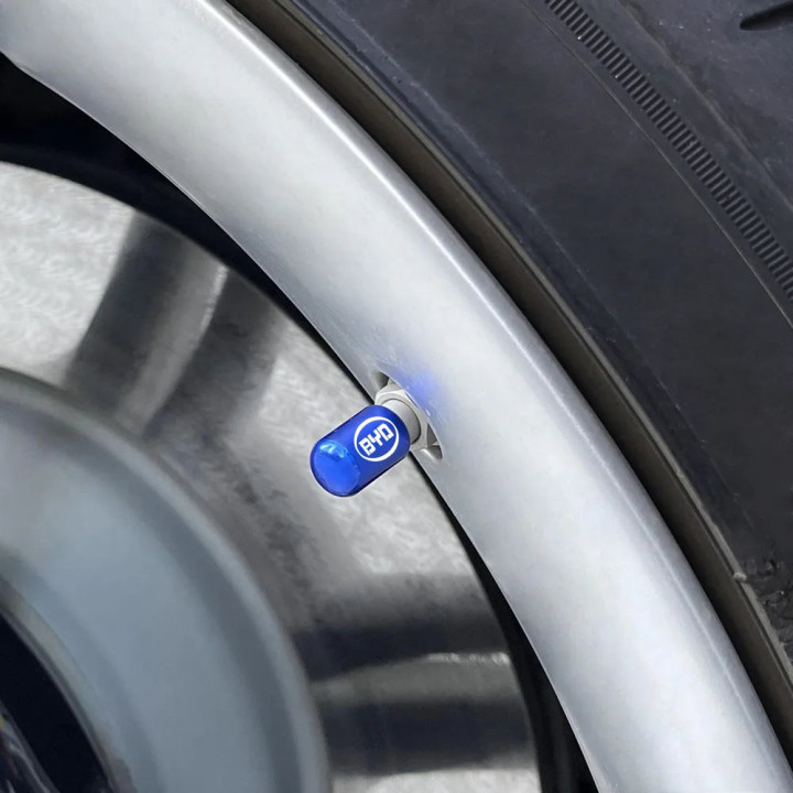 Nakrętki na wentyle z włókna węglowego do BYD – zdjęcie 17