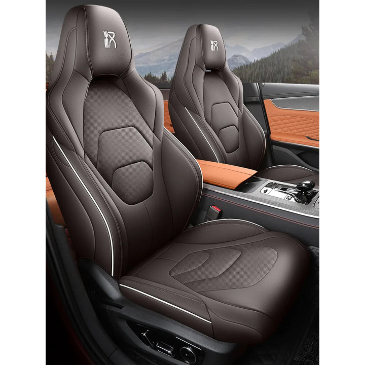 Pokrowce na fotele z PU leather do BYD Han i Seal U – zdjęcie 2