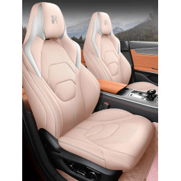 Pokrowce na fotele z PU leather do BYD Han i Seal U