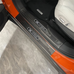 Nakładki ochronne w stylu carbon do drzwi Xpeng G6