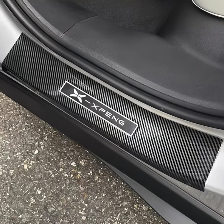 Nakładki ochronne w stylu carbon do drzwi Xpeng G6 – zdjęcie 4
