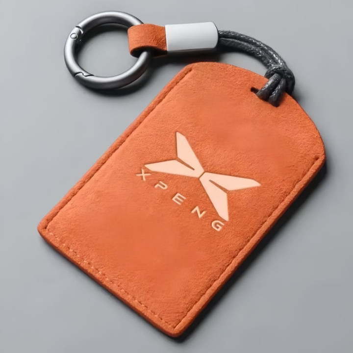 Etui z zamszu na kartę-klucz do Xpeng G6 G9 P7 X9 – zdjęcie 4
